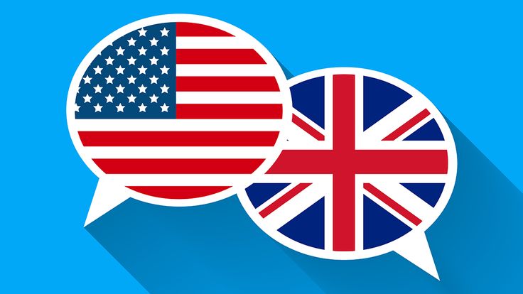 Inglês americano e britânico